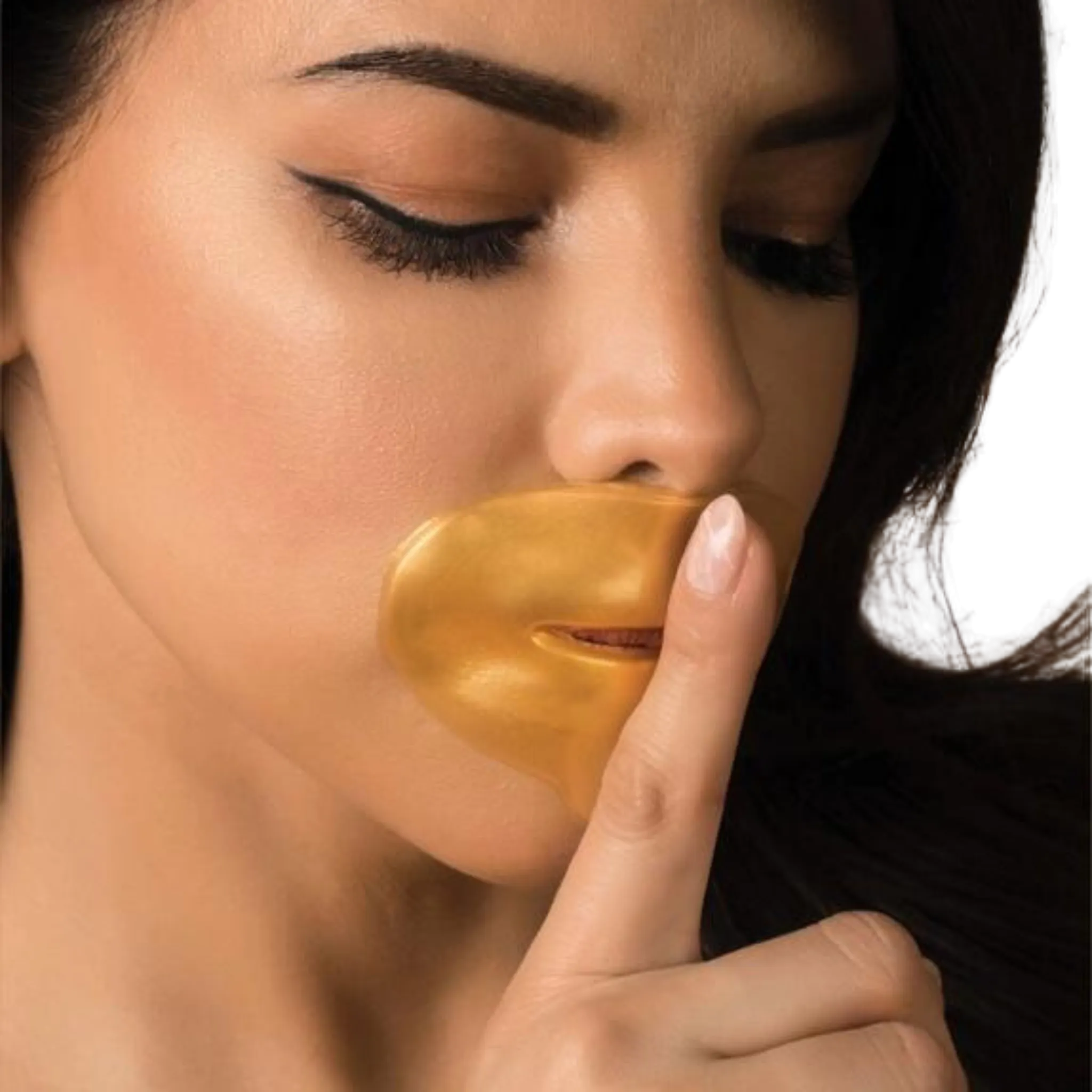 24KT Gold Lip Mask (Hyaluronic Acid Collagen Vit A)