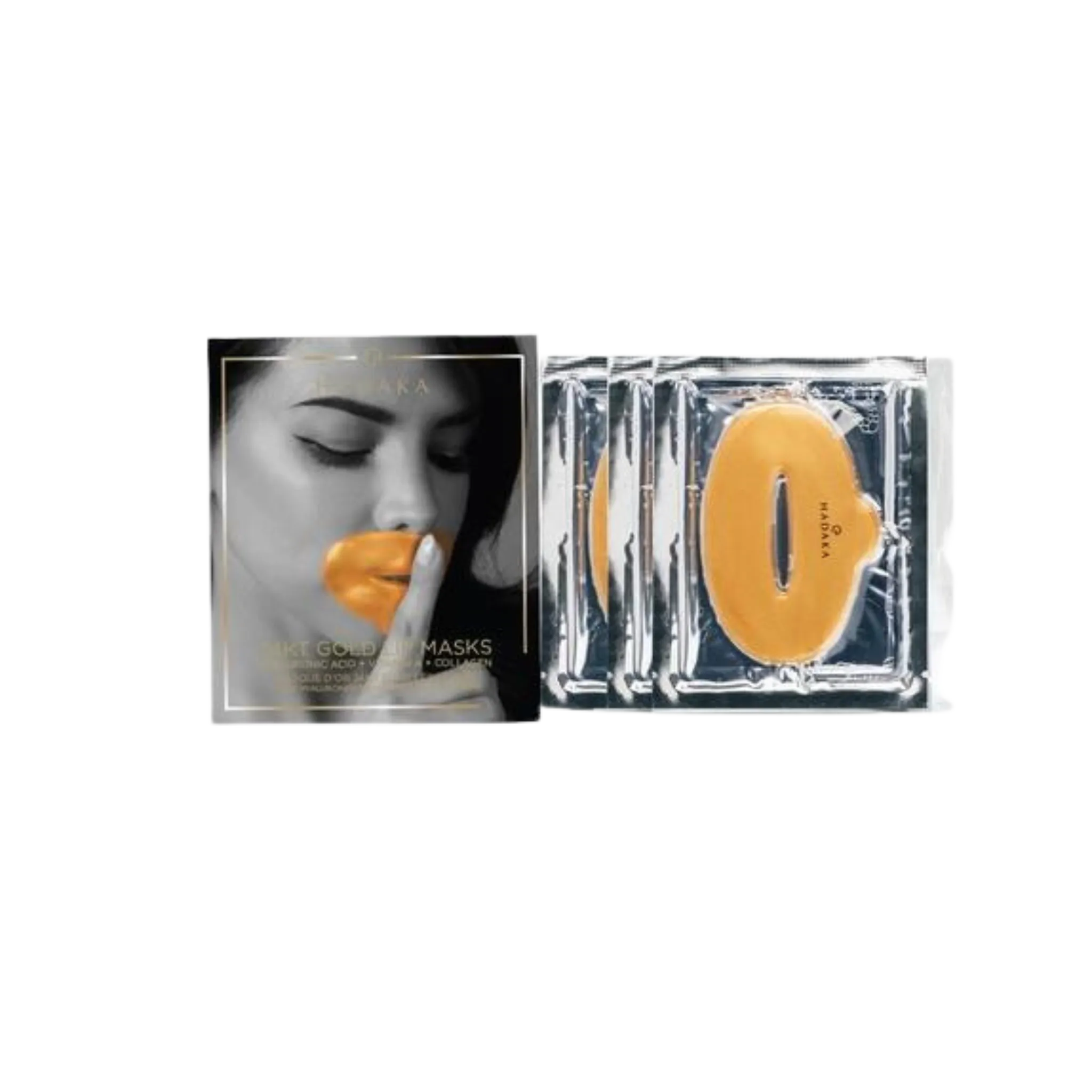 24KT Gold Lip Mask (Hyaluronic Acid Collagen Vit A)