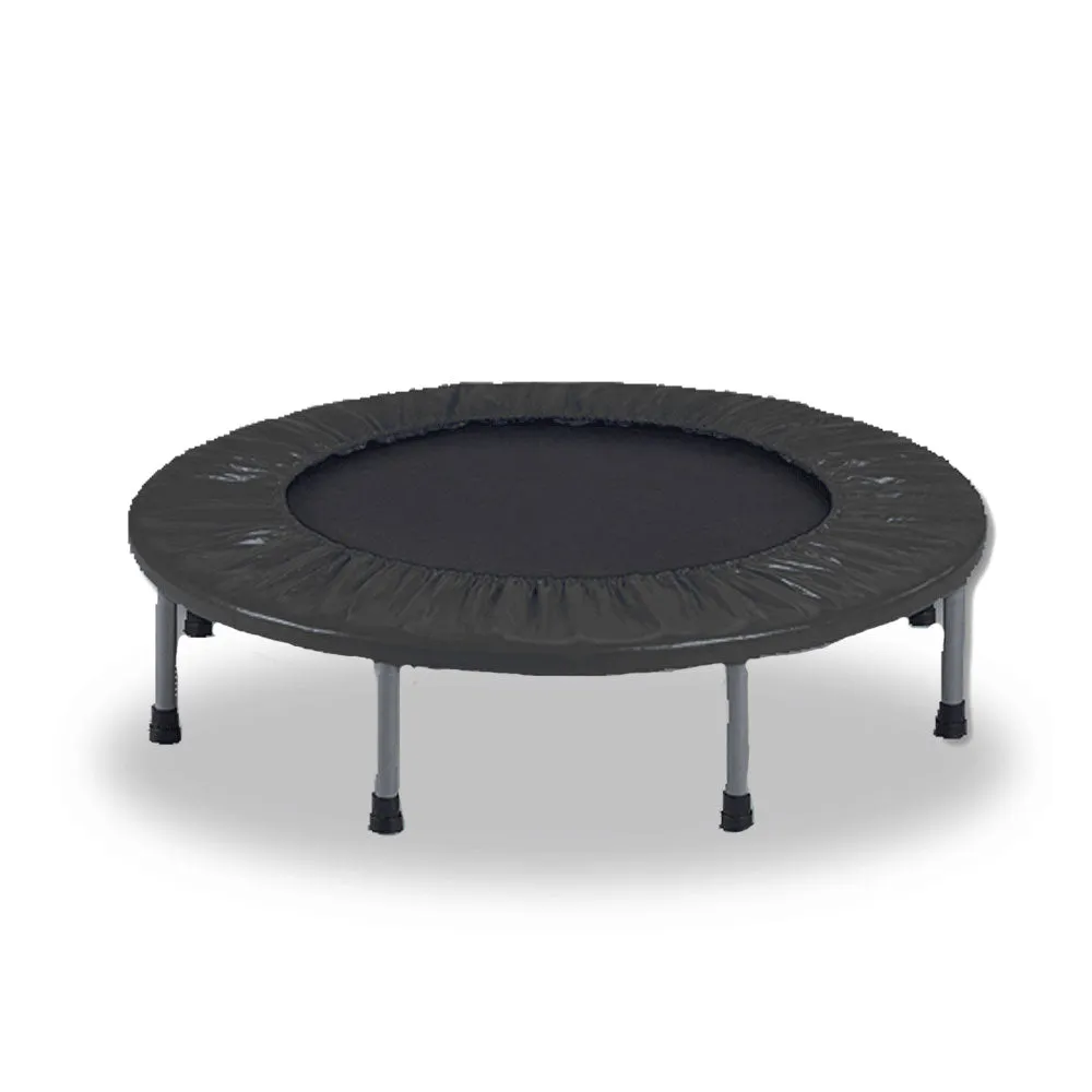 40" Mini Trampoline | Jogger Rebounder | Home Gym Fitness | Black