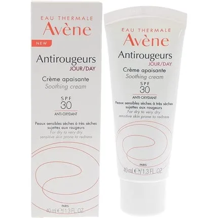 Antirougeurs Day Cream Spf30 Moisturizing Cream for Skin Prone to Redness, 40 ml Avene
