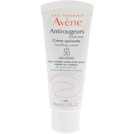 Antirougeurs Day Cream Spf30 Moisturizing Cream for Skin Prone to Redness, 40 ml Avene