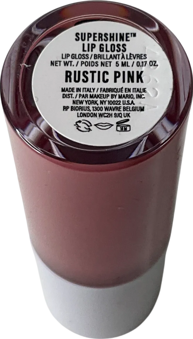 by mario Supershine Lip Gloss Rustic Pink 5ml