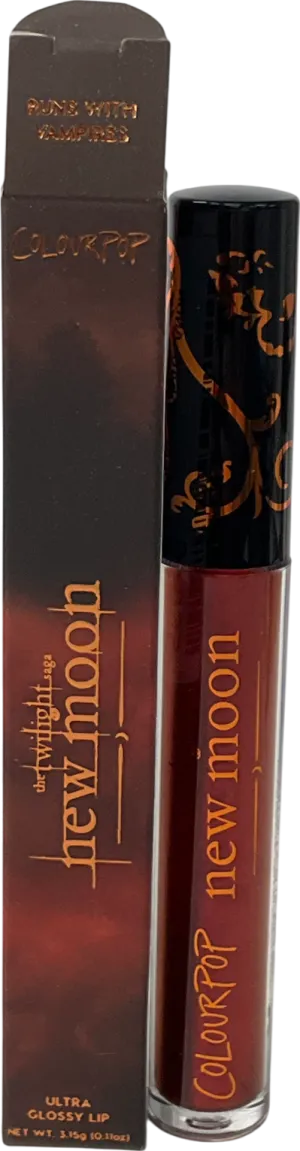 colorpop New Moon Glossy Lip Gloss Runs With Vampires 3.5g