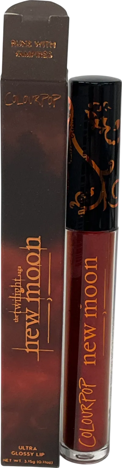colorpop New Moon Glossy Lip Gloss Runs With Vampires 3.5g