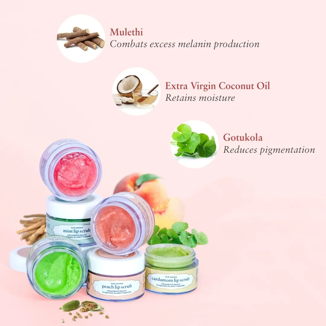 Herb Enriched Lip Scrub - 15g