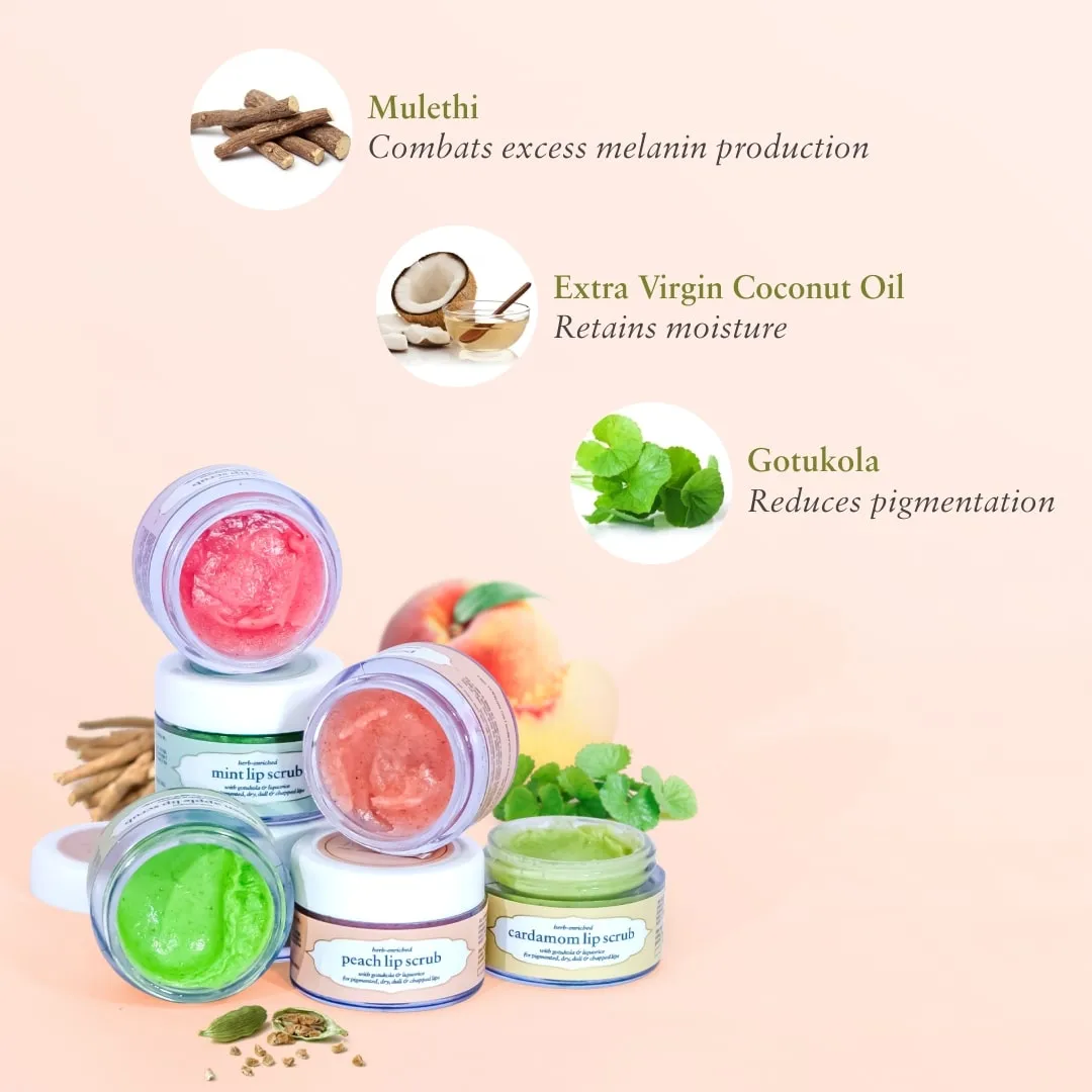 Herb Enriched Lip Scrub - 15g