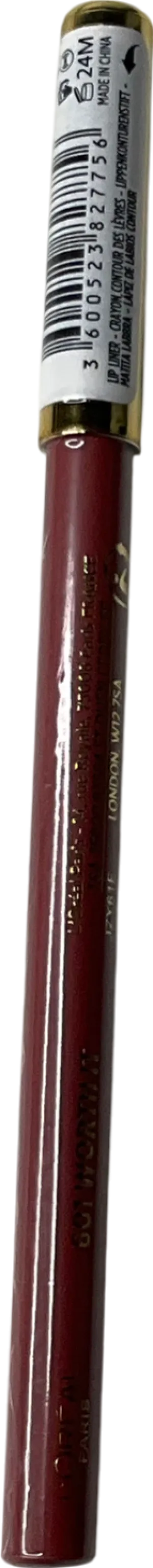 Loreal Color Riche Lip Liner 601 One size