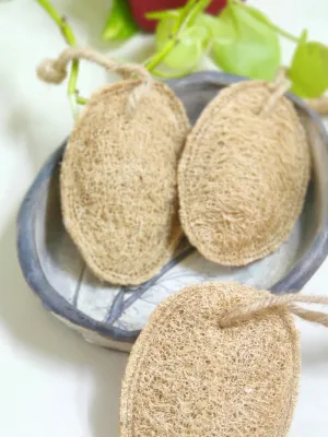 Natural Plant Based Bathing Sponge - Set of 5