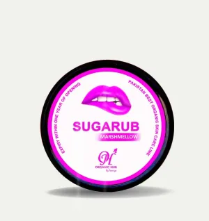 Organic Hub Lip Scrub - Sugarub Marshmallow