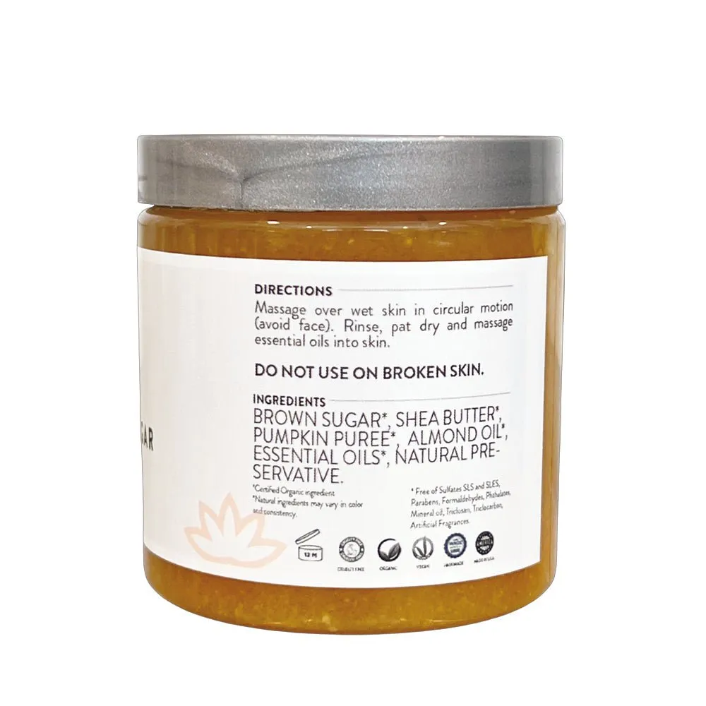 Organic Pumpkin Shea Sugar Body Scrub