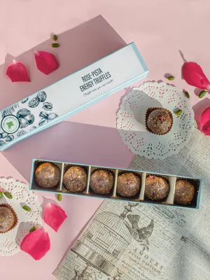 Rose Pista Truffles 6pcs