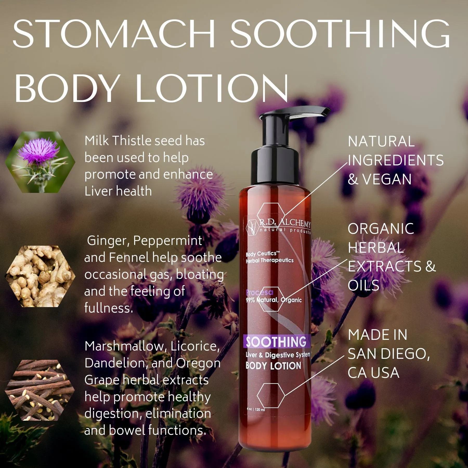 Stomach Soothing Lotion