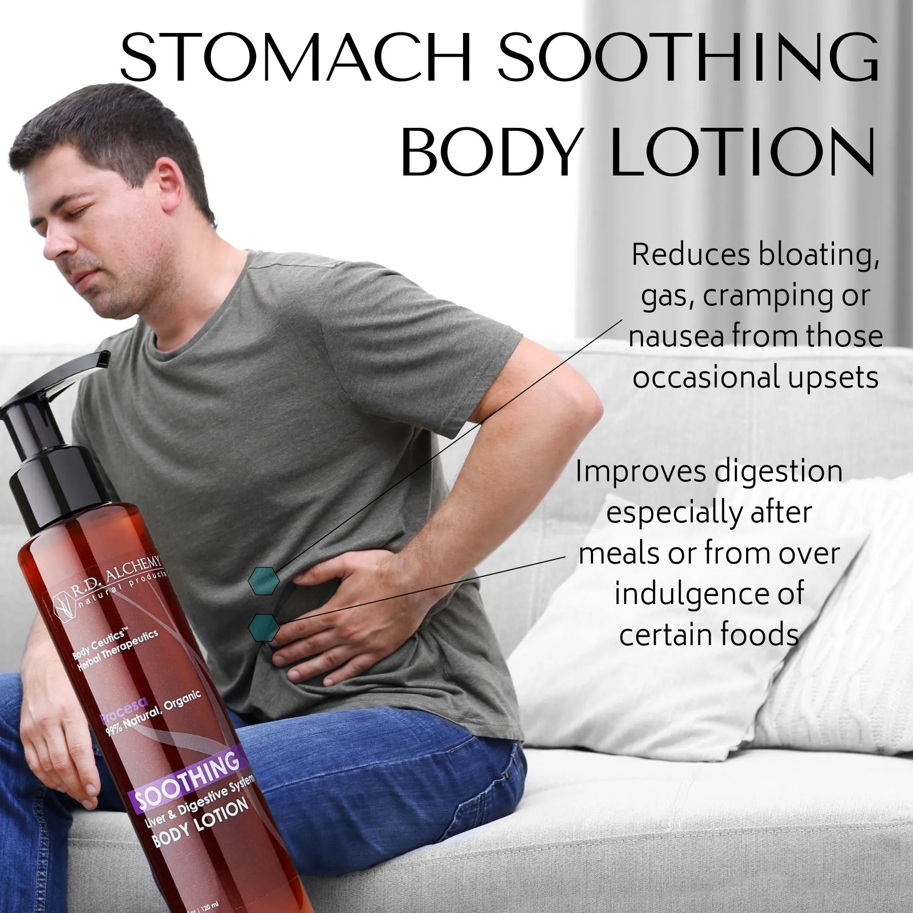 Stomach Soothing Lotion